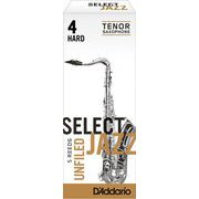 RRS05TSX4H [ダダリオ リード テナーサックス用 SELECT JAZZ UNFILED 硬さ：4H/5枚入り]