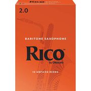 RLA1020 [ダダリオ リード バリトンサックス用 RICO 硬さ：2.0/10枚入り]