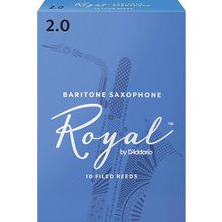 RLB1020 [ダダリオ リード バリトンサックス用 ROYAL 硬さ：2.0/10枚入り]