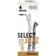 RRS05BSX4M [ダダリオ リード バリトンサックス用 SELECT JAZZ UNFILED 硬さ：4M/5枚入り]