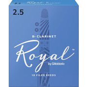 RCB1025 [ダダリオ リード Bbクラリネット用 ROYAL 硬さ：2.5/10枚入り]