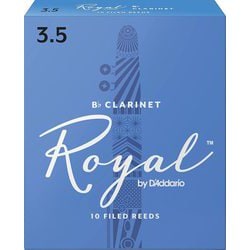 RCB1035 [ダダリオ リード Bbクラリネット用 ROYAL 硬さ：3.5/10枚入り]