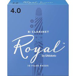 RCB1040 [ダダリオ リード Bbクラリネット用 ROYAL 硬さ：4.0/10枚入り]