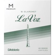 RCC10MD [ダダリオ リード Bbクラリネット用 LA VOZ 硬さ：Medium/10枚入り]