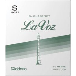 RCC10SF [ダダリオ リード Bbクラリネット用 LA VOZ 硬さ：Soft/10枚入り]