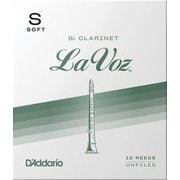 RCC10SF [ダダリオ リード Bbクラリネット用 LA VOZ 硬さ：Soft/10枚入り]