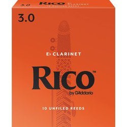 RBA1030 [ダダリオ リード Ebクラリネット用 RICO 硬さ：3.0/10枚入り]