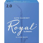 RDB1020 [ダダリオ リード アルトクラリネット用 ROYAL 硬さ：2.0/10枚入り]