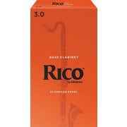 REA2530 [ダダリオ リード バスクラリネット用 RICO 硬さ：3.0/25枚入り]