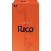 REA2535 [ダダリオ リード バスクラリネット用 RICO 硬さ：3.5/25枚入り]