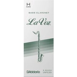 REC05HD [ダダリオ リード バスクラリネット用 LA VOZ 硬さ：Hard/5枚入り]