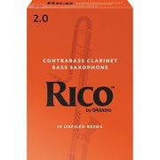 RFA1020 [ダダリオ リード コントラバスクラリネット用 RICO 硬さ：2.0/10枚入り]
