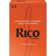 RFA1025 [ダダリオ リード コントラバスクラリネット用 RICO 硬さ：2.5/10枚入り]