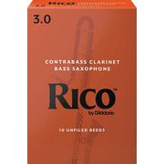 RFA1030 [ダダリオ リード コントラバスクラリネット用 RICO 硬さ：3.0/10枚入り]