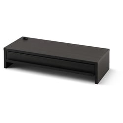モニター台 引出し付き ブラックオーク MNS-590H-BO