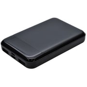 モバイルバッテリー 5000mAh Type-A×2/C×1ポート 2.1A Smart IC 小型 機内持込可能 ブラック RLI050M2A02BK