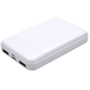 モバイルバッテリー 5000mAh Type-A×2/C×1ポート 2.1A Smart IC 小型 機内持込可能 ホワイト RLI050M2A02WH