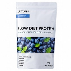 ULTORA ウルトラ スロー ダイエットプロテイン ブルーベリーカフェラテ スローダイエットプロテイン(810g) ブルーベリー風味 | 【セール