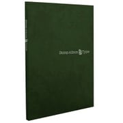 スタンプアルバム Bタイプ A5 緑 SB-23-03