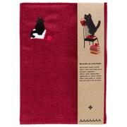 With BOOKS ブックカバー（レッド） F11024