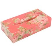 58740 [ROYAL ARDEN （ロイヤルアーデン） アクリルティッシュBOXケース カプリローズ]