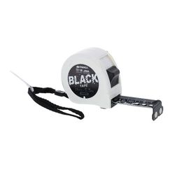 ブラックテープ コンベックス 白 25mm幅×5.5m