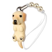 DN-1102 [Dog 92 ビーズストラップ Labrador Retriever ラブラドール / イエロー]