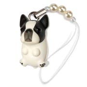 DN-1501 [Dog 92 ビーズストラップ French Bulldog フレンチブルドッグ / パイド]