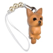 DN-1701 [Dog 92 ビーズストラップ Yorkshire Terrier ヨークシャーテリア / ゴールド]