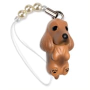DN-2101 [Dog 92 ビーズストラップ English Cocker Spaniel イングリッシュコッカースパニエル / レッド]