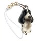 DN-2103 [Dog 92 ビーズストラップ English Cocker Spaniel イングリッシュコッカースパニエル / ブラックホワイト]