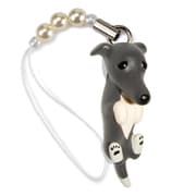DN-3103 [Dog 92 ビーズストラップ Greyhound グレーハウンド / ブルーホワイト]
