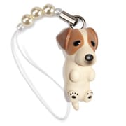 DN-3301 [Dog 92 ビーズストラップ Jack Russell ジャックラッセルテリア / ホワイトタン]