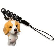 MA-1602 [お犬様 vol.1 松葉紐ストラップ プチコード Beagle ビーグル / レモンカラー]