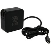 急速充電器 USB PD(パワーデリバリー)対応 USB-Cケーブル一体型 1.2m 65W ブラック UC-PD1