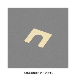 20x 20x0.1 mm ベース用シム（真鍮製） EA440ZA-0.1