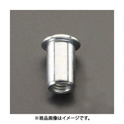 M 6 かしめナット（スチール製/25個） EA527NA-16