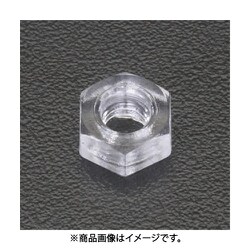 M4 プラスチックナット（ポリカーボネート/20個） EA945AG-104