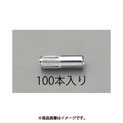 M 6x 25mm 雌ねじアンカー （100本） EA945BT-6