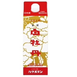 白牡丹 広島上撰 金紋 パック 15度 900ml 日本 広島 [日本酒]