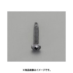 4x19mm ピアスビス（ナベ頭/ステンレス/黒色/50本） EA949EF-143