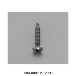 5x16mm ピアスビス（ナベ頭/ステンレス/黒色/50本） EA949EF-151