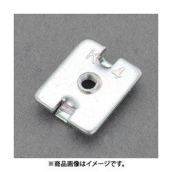 M 4/20x16mm 四角ナット（爪付き/10個） EA949GS-54
