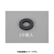 EA949ZB-3 [M3/3.2x7.0x0.5mm 平ワッシャー（ナイロン製/黒/20枚]