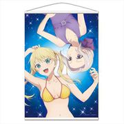 カノジョも彼女 B2タペストリーC 星崎理香＆桐生紫乃 [キャラクターグッズ]