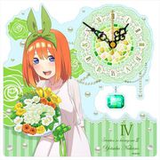 五等分の花嫁∬ アクリル置時計 白ドレス Ver. 中野四葉 [キャラクターグッズ]