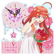 五等分の花嫁∬ アクリル置時計 白ドレス Ver. 中野五月 [キャラクターグッズ]