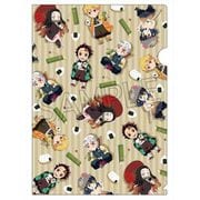 鬼滅の刃 街道歩きシリーズ クリアファイル Vol.2 D 集合柄 [キャラクターグッズ]