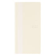 2022年4月始まり ほぼ日手帳 2022 weeks spring ホワイトライン/アイボリー