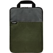 クッション付スクールPCケース Mサイズ シフトプラス ギア グリーン LS-5576-G
